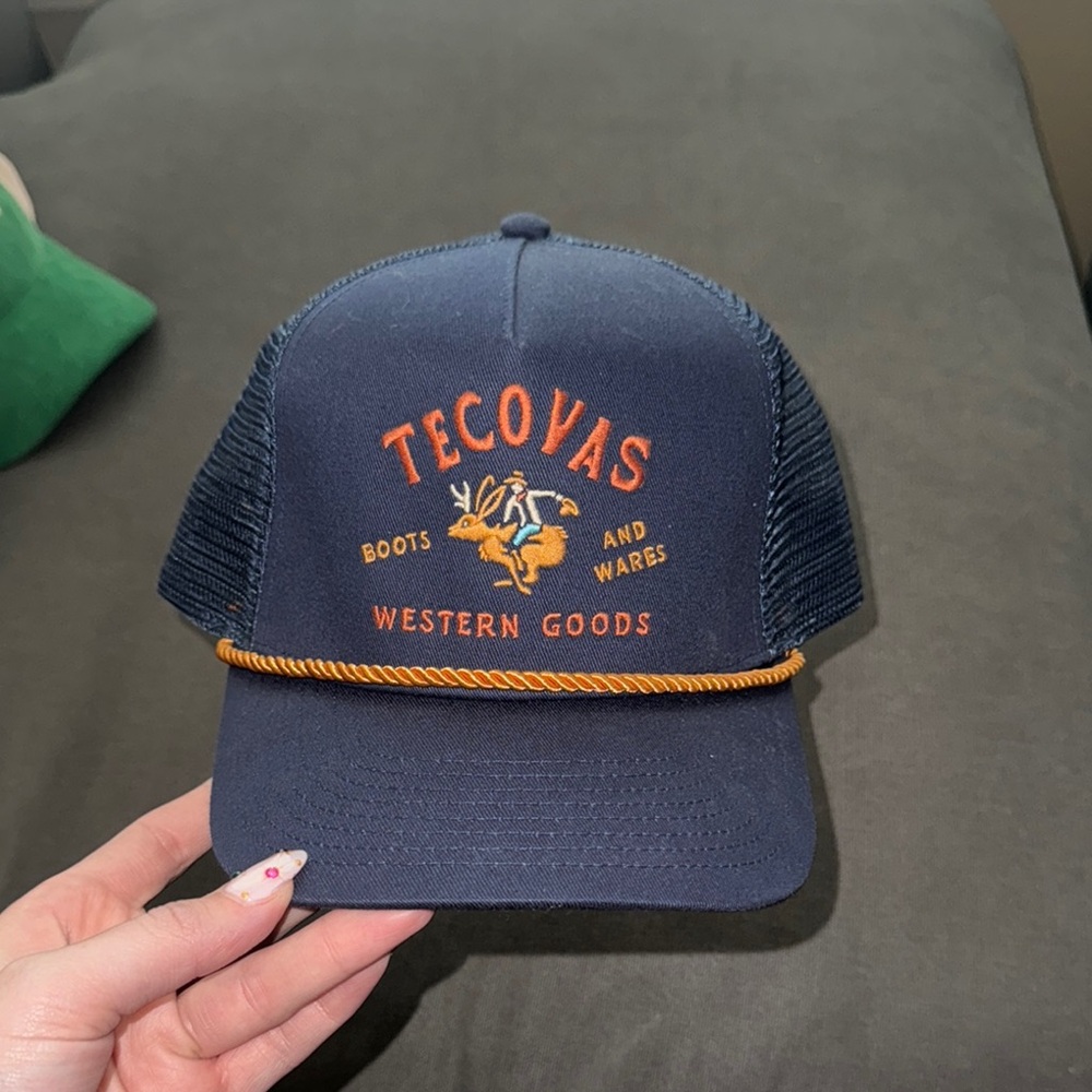 Tecovas Blue and Orange Cap
